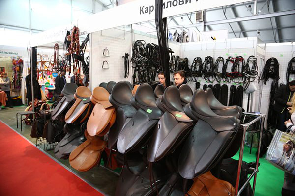 Equine gear from a permanent Belarusian exhibitor, Dmitry Karpilovich